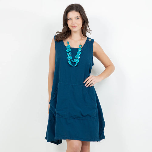 Zizi Tunic with Kangaroo Pocket! 100% Cotton Gauze